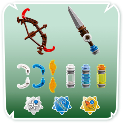 LEGO Horizon Adventures - Aloy и Varl против краболаза и пилозуб 77037