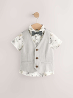 Комплект из трех предметов для мальчика Next AG8-621, Серый