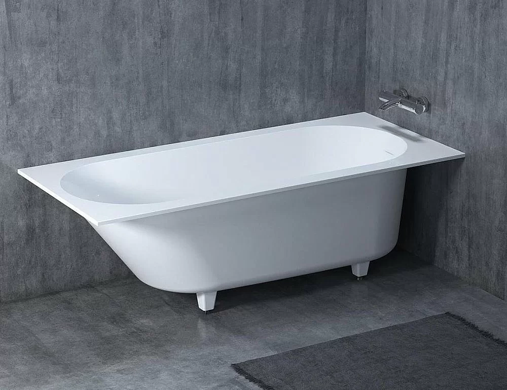 Ванна Salini ORNELLA КIТ S-Stone 169x74102421M белая матовая