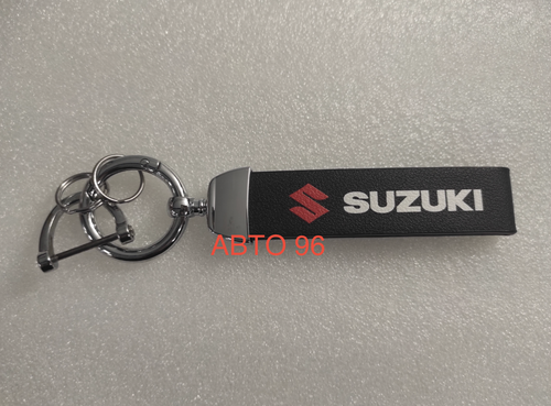 Suzuki / брелок автомобильный для ключей, карабин, петля (Титан) (1 шт.) Оптом