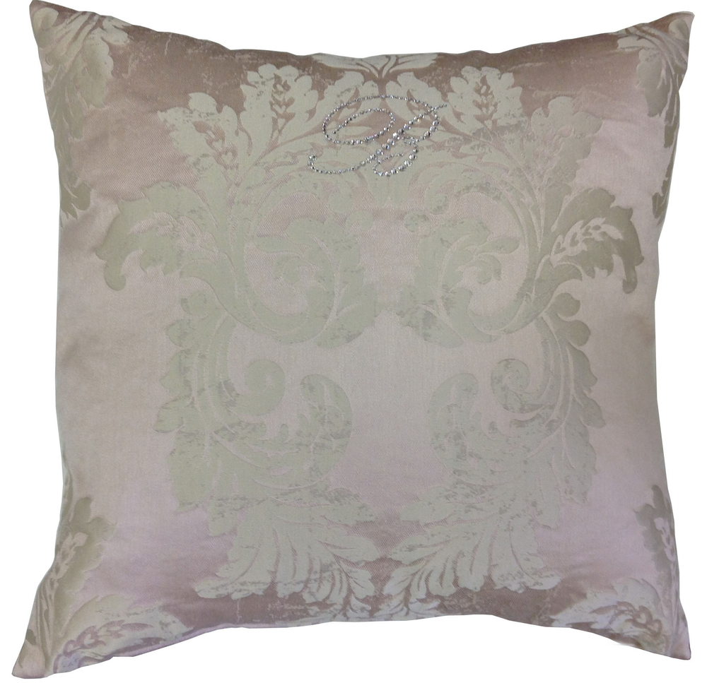 Подушка декоративная 42х42 Blumarine Premiere розовая Италия