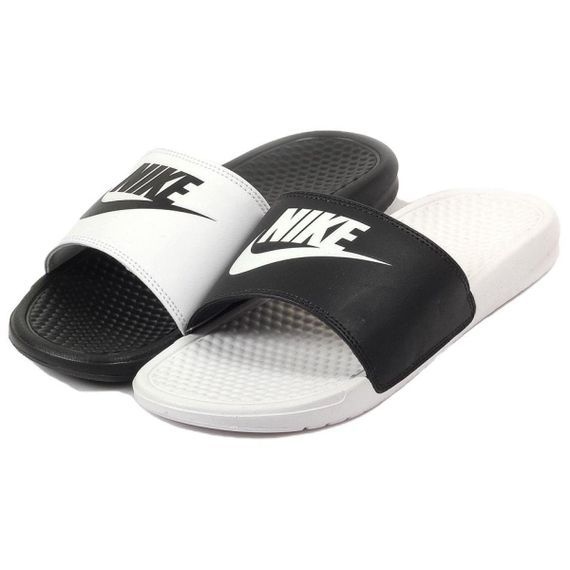 Nike Benassi JDI 'Black White'