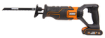 Сабельная пила аккумуляторная WORX WX500