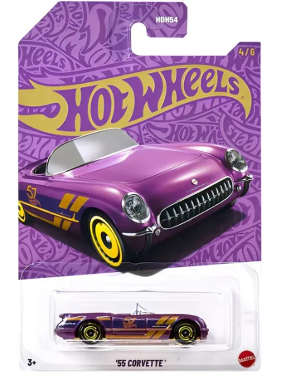 Машинка Хот Вилс 55 Corvette HDH54 JDM23