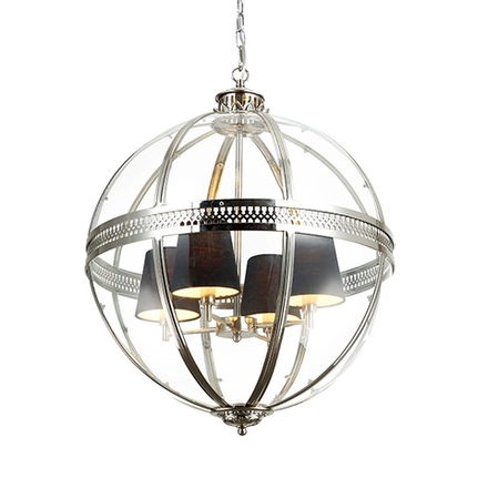 Люстра Residential 4L nickel