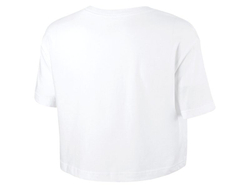 Женская теннисная футболка Nike Sportswear Essential Crop Icon W - white/black