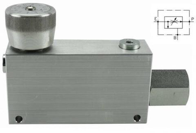 004.003.OZO трехлинейный регулятор расхода 3/8" DN6