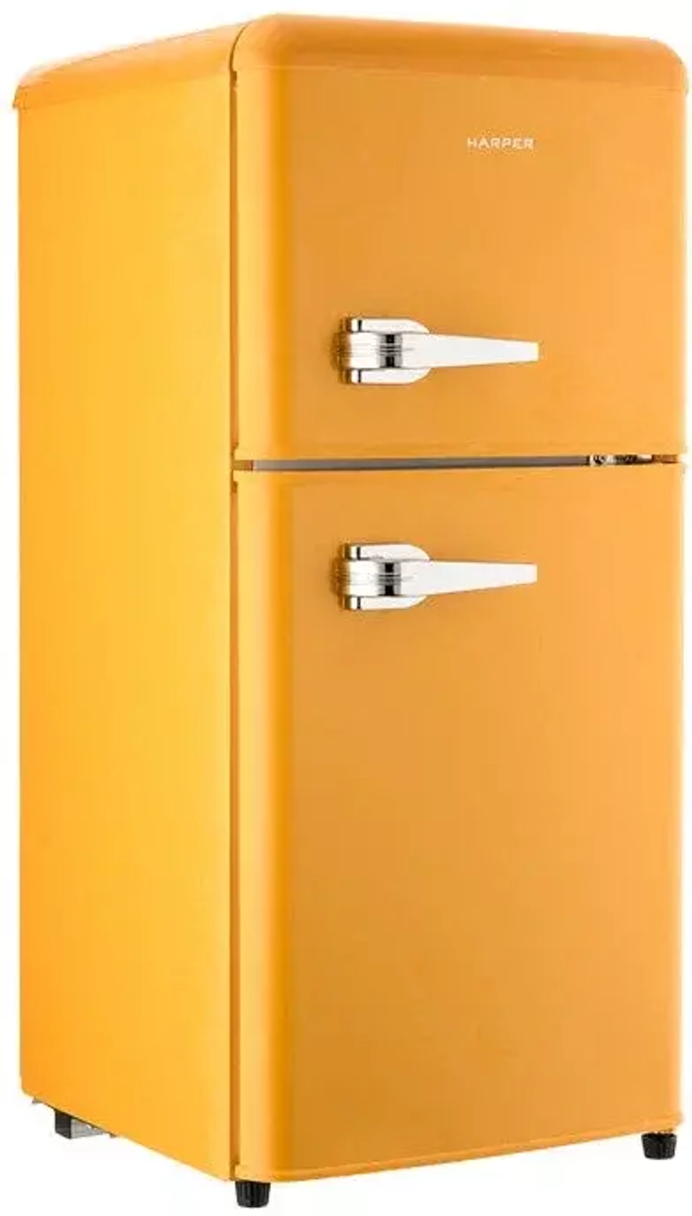 Холодильник HARPER HRF-T120M ORANGE/WHITE