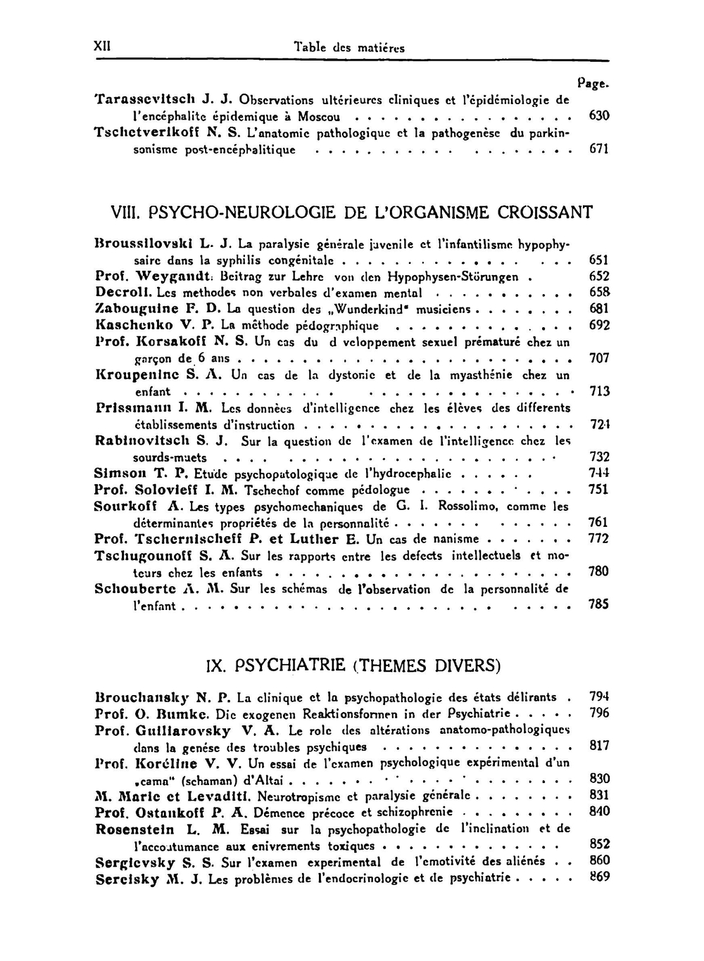 Неврология, невропатология, психология, психиатрия | Хорошко Василий Константинович