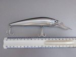 Воблер 140мм+лопатка 4см 40гр.Шумавой.Для ловли щуки и судака на глубине до 8-10метров.
