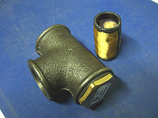 Газовый фильтр чугунный сетчатый 3/4''