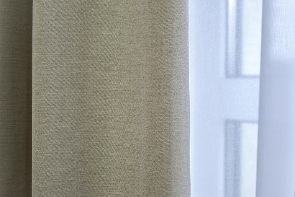 Портьера 275х260 Garda Decor Euphoria 12 оливковый