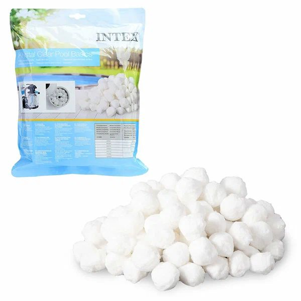 Intex 29045 Наполнитель Fiber Ball для песчаных фильтров (эквивалент 18кг песка)