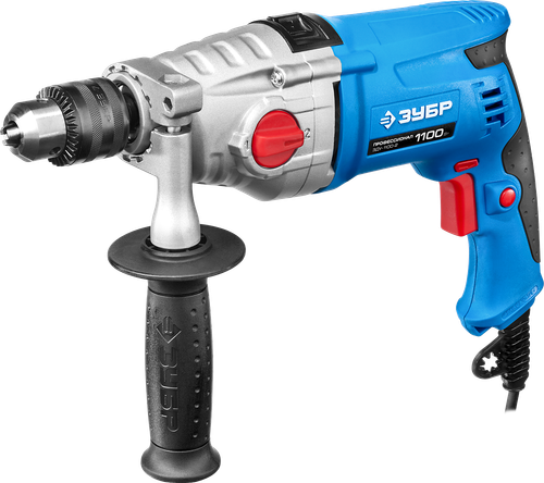 Дрель ударная Зубр (1,1кВт, 13мм)
