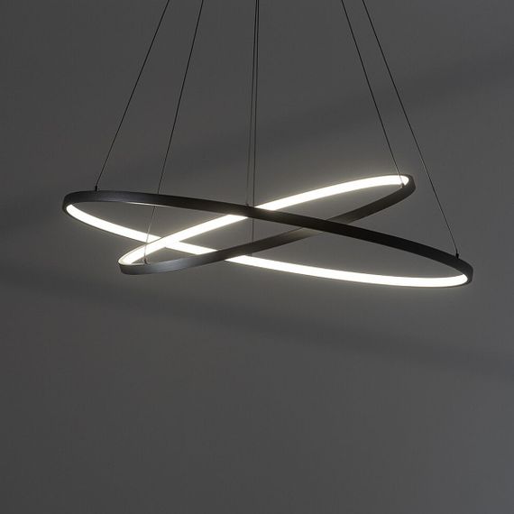 Подвесная люстра Nowodvorski Circolo Led Black 10864