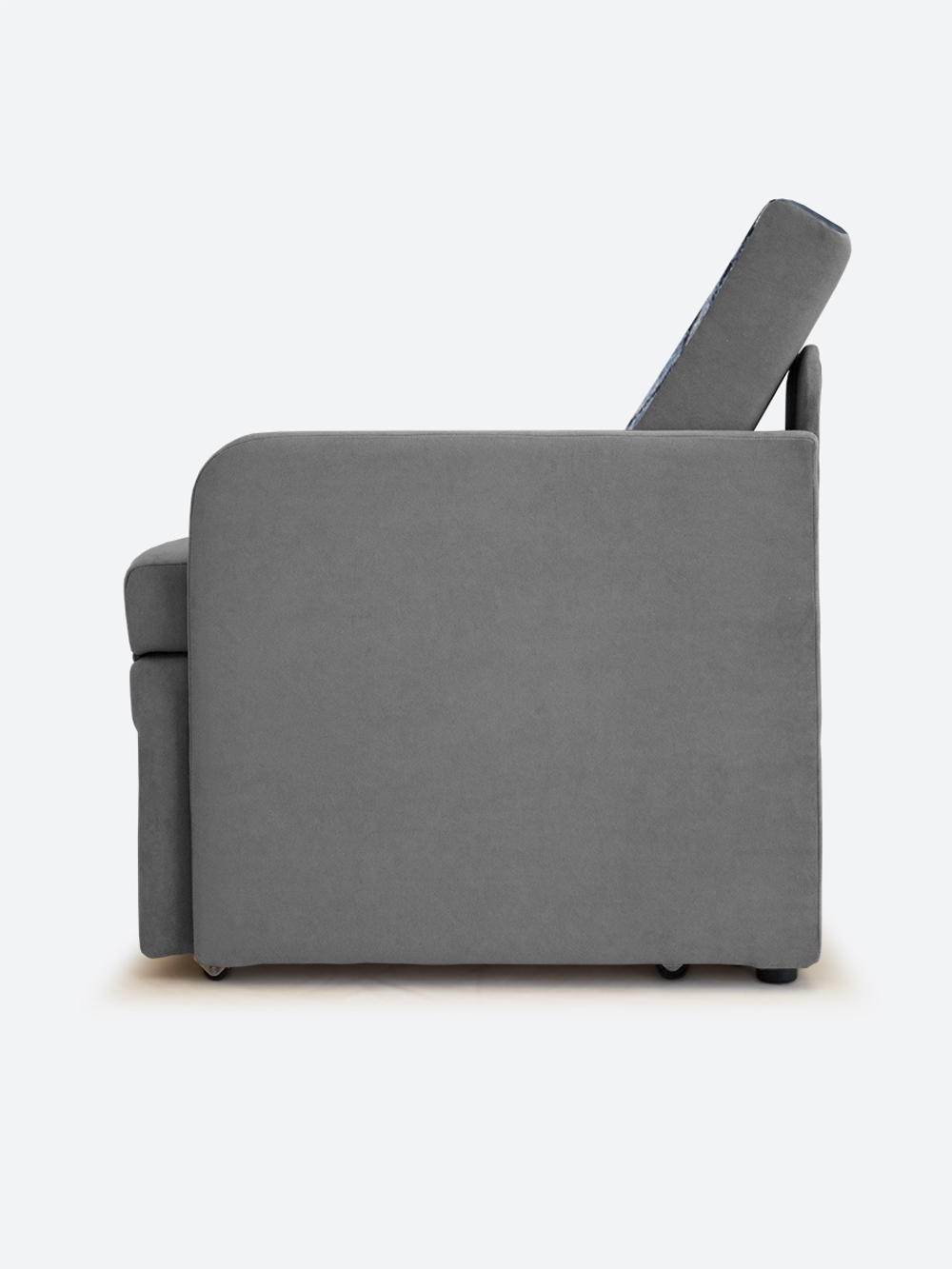 Кресло-кровать "Миник" с подлокотниками Candy Grey купон Тигр