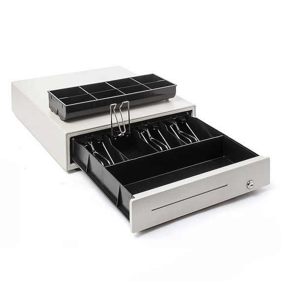 Денежный ящик POScenter 13МK 350x405x90, механический, PUSH