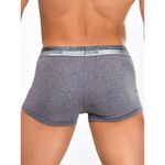 Мужские трусы боксеры темно-серый меланж Opium Boxer R107