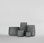 Кашпо, коллекция КОНКРИТ, форма КОНЕ