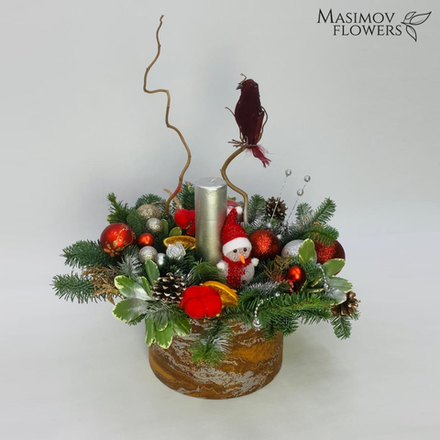 Композиция "Новогодний лес"