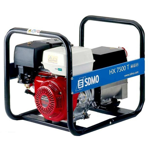 Генератор бензиновый SDMO HX 7500 T-C (-S)