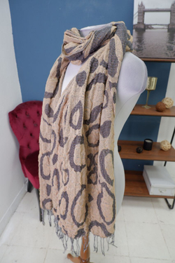 Шарф длинный