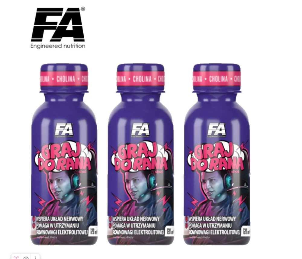 Graj do rana (energy drink) Shot