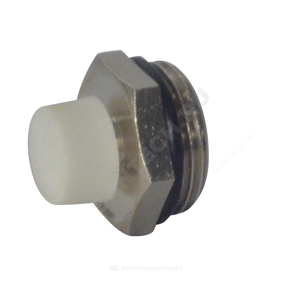 Кран Маевского ручной латунь Ду 20 Ру10 G3/4" НР с колпачком Ogint