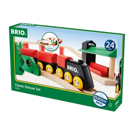 BRIO 33424 «Базовая железная дорога, набор делюкс» 33424