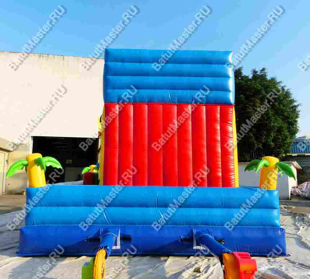 Надувная горка "Остров пиратов"