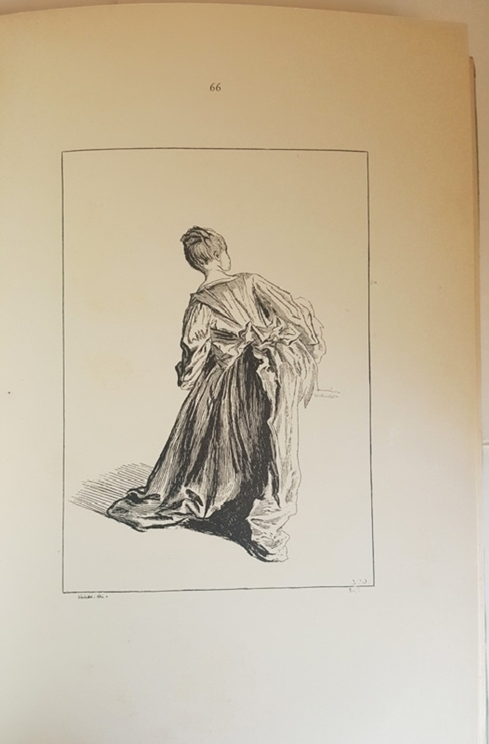 "Cent dessins de Watteau gravers par Boucher (Сто рисунков Ватто с гравировкой Буше)". Edmond de Goncourt. 1892 г.