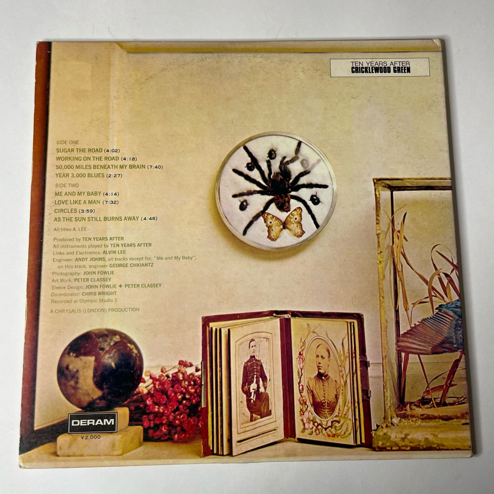 Винтажная виниловая пластинка LP Ten Years After Cricklewood Green (Japan 1970) (No Obi)