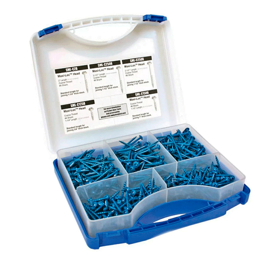 Набор шурупов в пластиковом чемодане SK03B