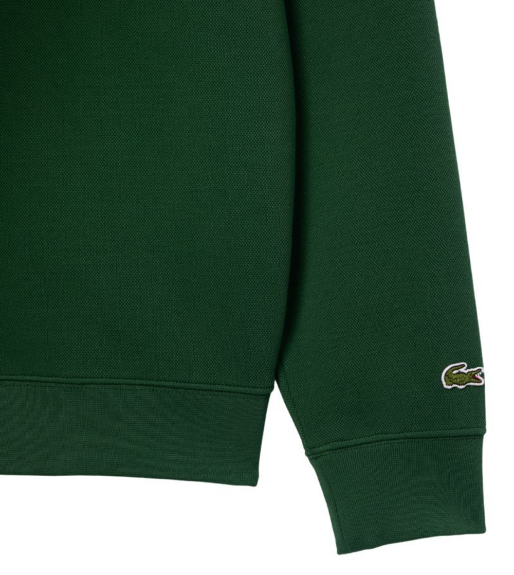 Мужская теннисная кофта Lacoste Sportsuit Roland Garros Edition Sport Sweatshirt - pine green