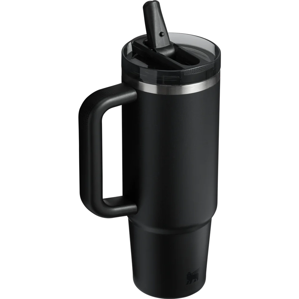 Термокружка Stanley Quencher Protour с трубочкой 0,887L чёрная