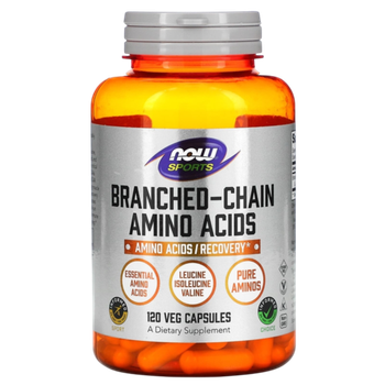 Now Foods Branched Chain Amino Acids 120 veg capsules BCAA , БСАА