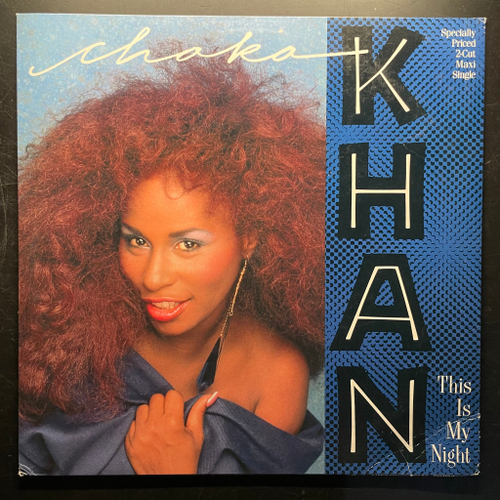 Chaka Khan ‎– This Is My Night (США 1984г.) 12", 45 RPM