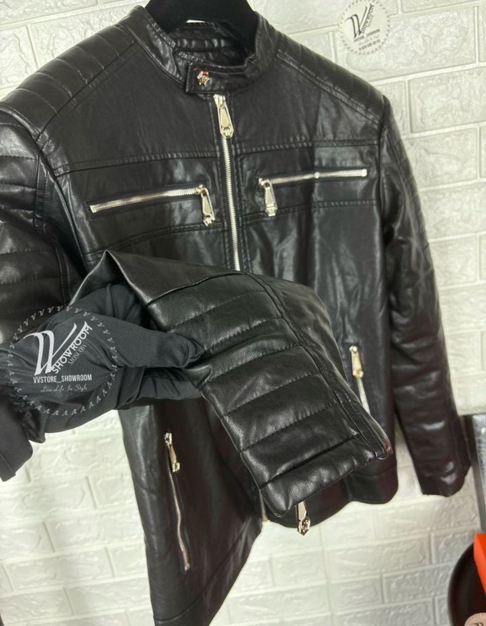 Кожаная куртка Philipp Plein