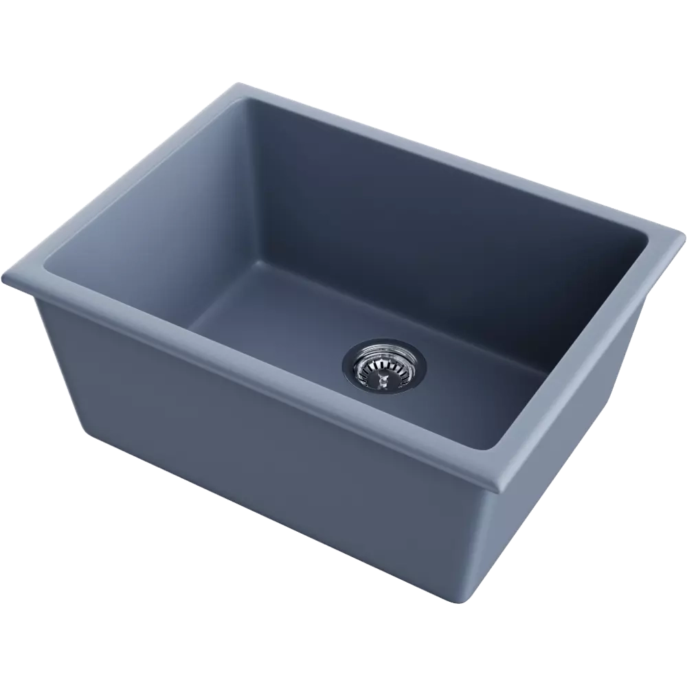 Кухонная мойка Omoikiri Okinoshima 61-U/I-IB Glossy Natceramic