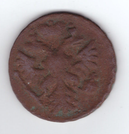 Денга 1737 года VF-