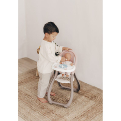 Smoby Baby Nurse - Стульчик для кормления для куклы + аксессуары 220370