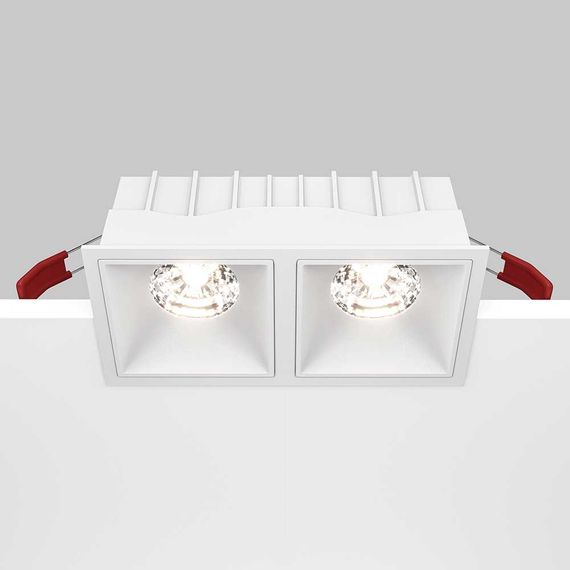 Встраиваемый светильник Maytoni Alfa LED DL043-02-15W4K-D-SQ-W