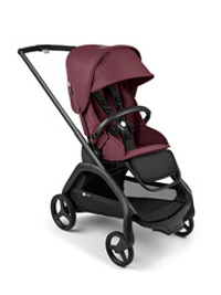 Bugaboo Коляска прогулочная Dragonfly BLACK/DARK CHERRY-DARK CHERRY