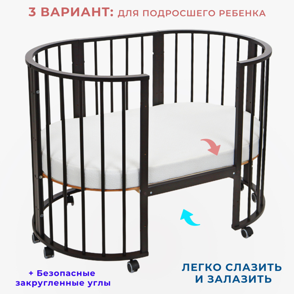 Кроватка ЗАЙКА 7 в 1