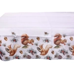 Скатерть 140*176 см «Белочки»