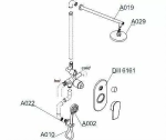 Душевая система WasserKRAFT Dill 6100 A16629
