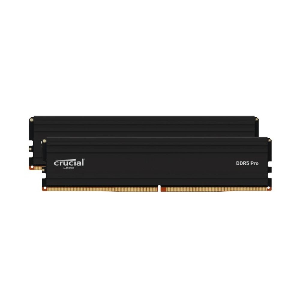 Оперативная память Crucial by Micron DDR5-5600 96GB Kit (2x48GB) UDIMM CL46 1.1V