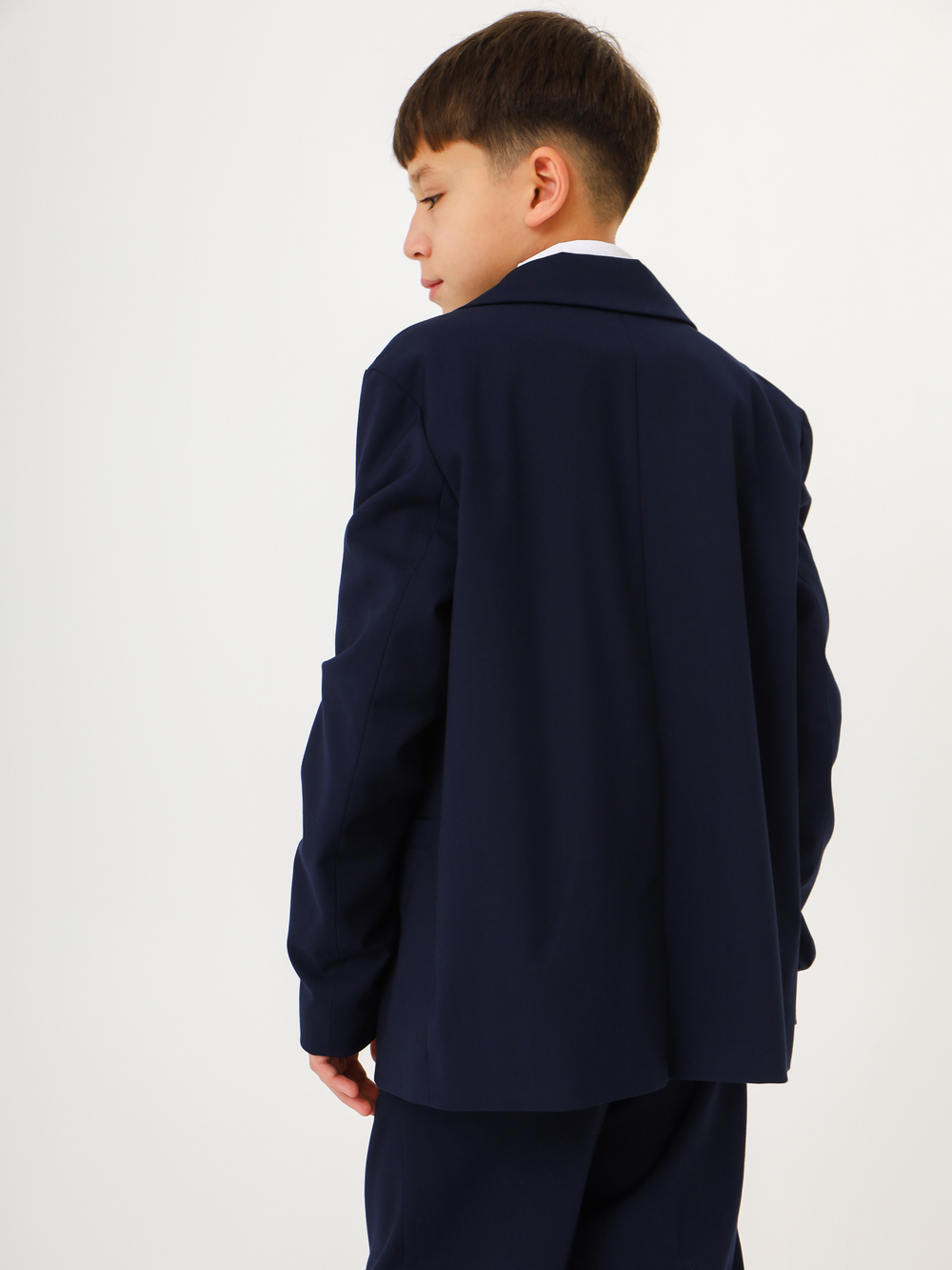 Пиджак классика для мальчика, синий