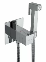 Смеситель с гигиеническим душем и термостатом встраиваемый WONZON & WOGHAND WW-88829910-CR хром
