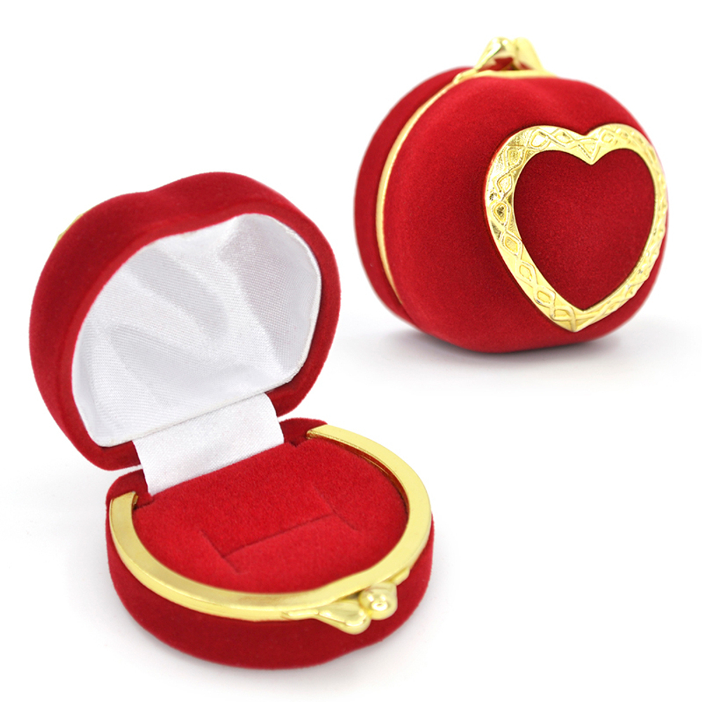 Футляр «Романтика» пудреница для кольца и серёг